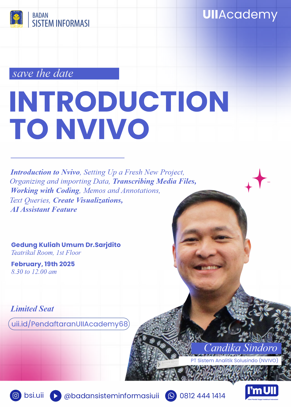 Poster Introduction to NVivo