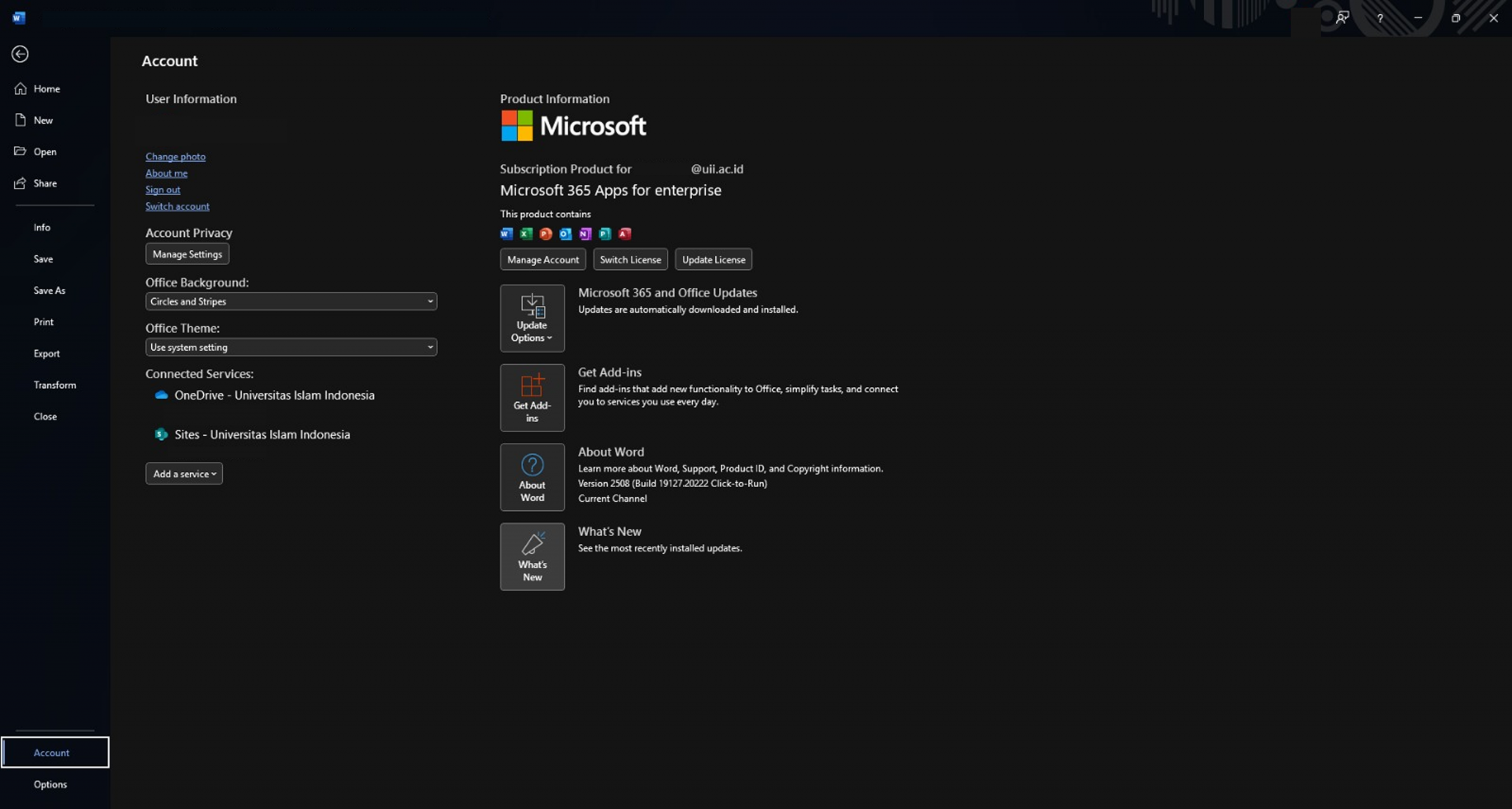 Konfirmasi Aktivasi di Windows