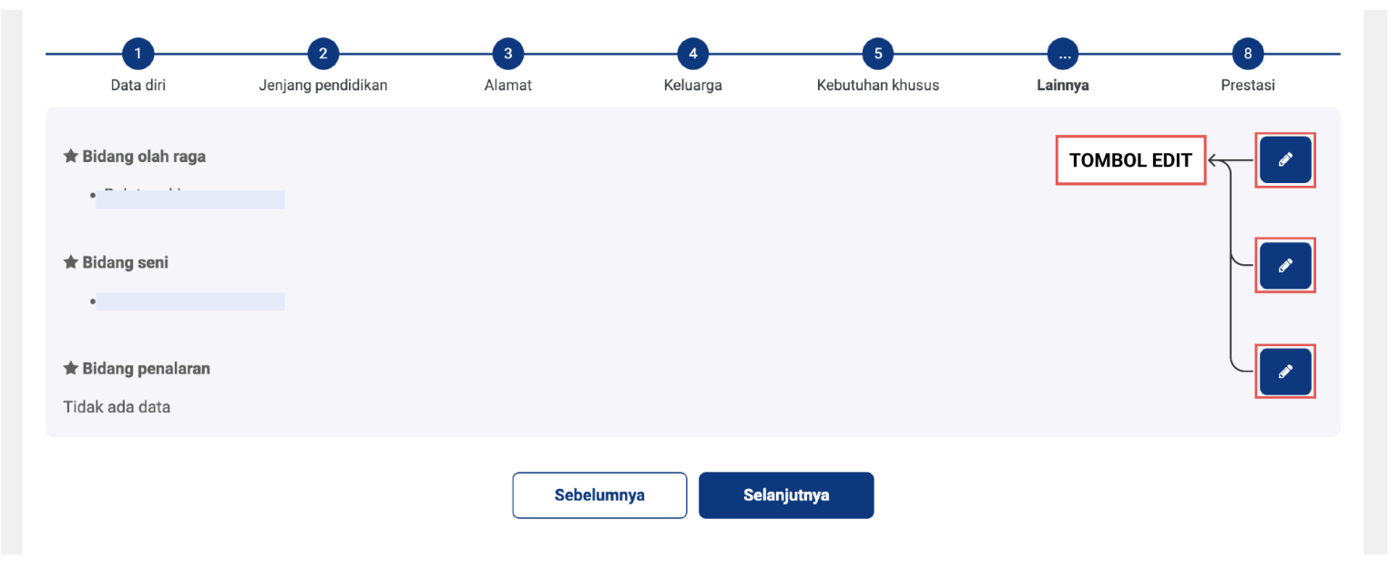 Langkah 7: Mengelola Bakat dan Minat