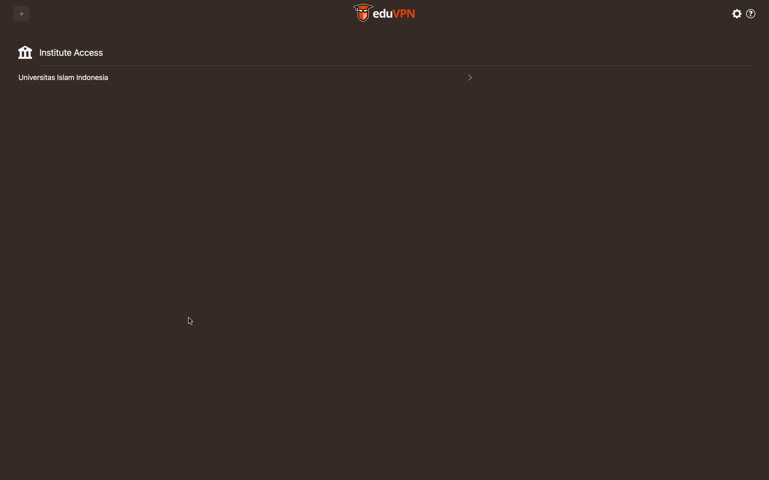 Pilih Institute Access