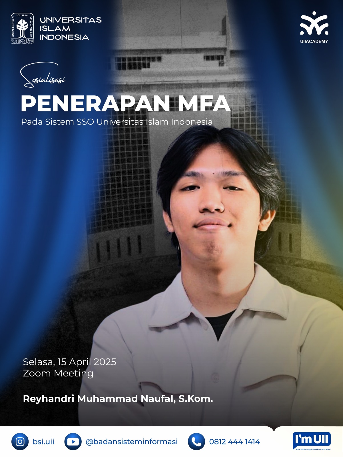 Poster Penerapan MFA pada Sistem SSO UII