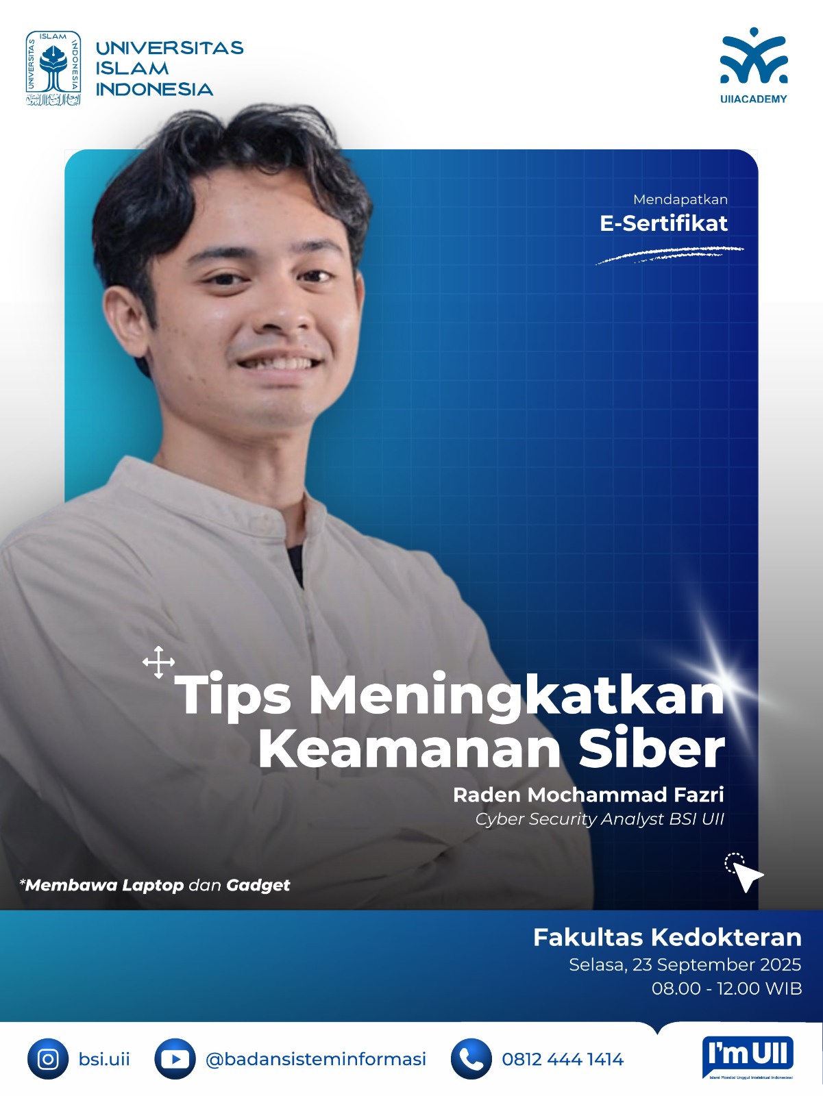 Poster Tips Meningkatkan Keamanan Siber